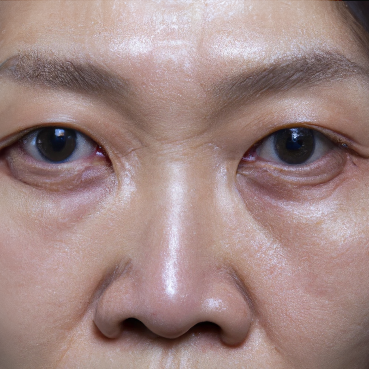 DALL·E 2023-03-30 10.32.42 - hyperrealistic photo, an asian lady with baggy lower eyelid and prominent nasal-labial fold-1.png